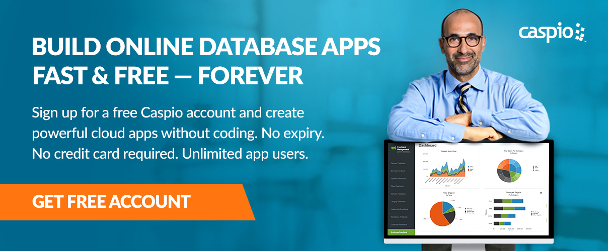 Build Online Database Apps - Free Account