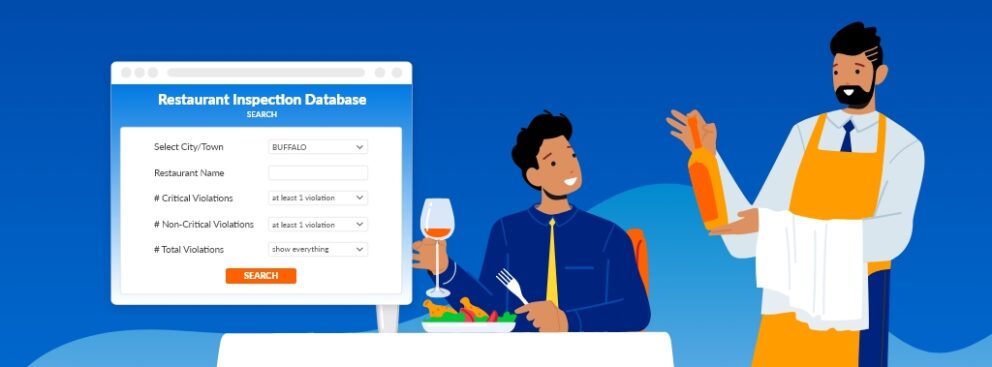 WIVB Launches Restaurant Inspections Database Powered by Caspio