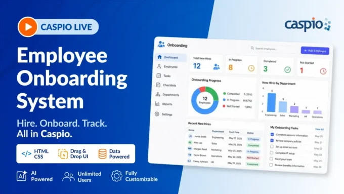 Employee Onboarding System Thumbnail