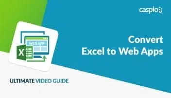 Convert Excel to Web Apps