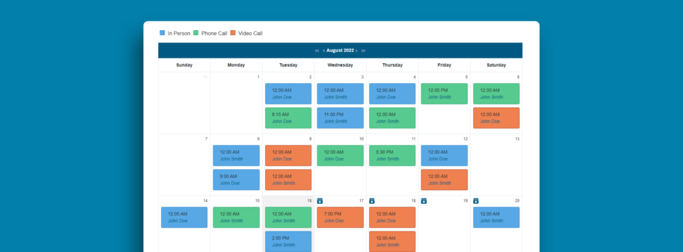 Build and Extend Your Online Calendars With Caspio
