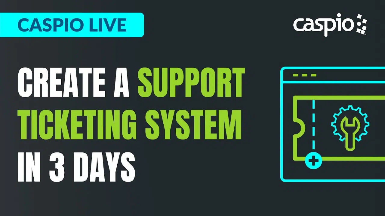 Create a Support Ticketing System in 3 Days