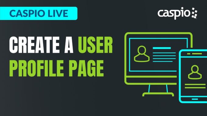 Caspio Live: Create a User Profile Page