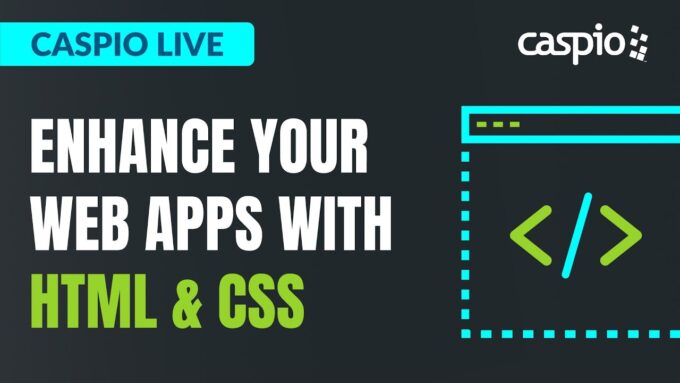 Caspio Live: HTML and CSS Tips and Tricks