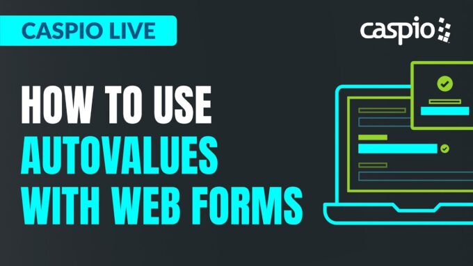 Caspio Live: How to Use AutoValues With Web Forms