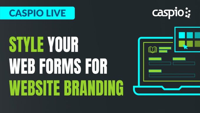 Caspio Live: Style Your Forms for Website Branding