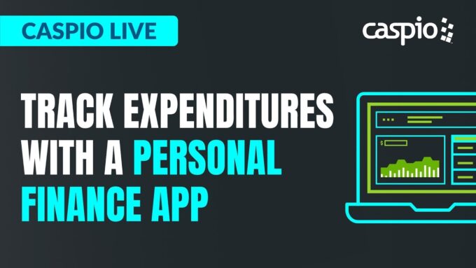 Caspio Live: Track Expenditures With a Personal Finance App