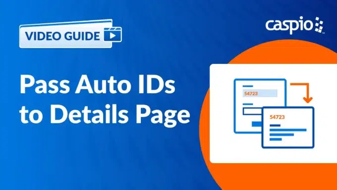 How to Pass Autogenerated IDs to a Details Page