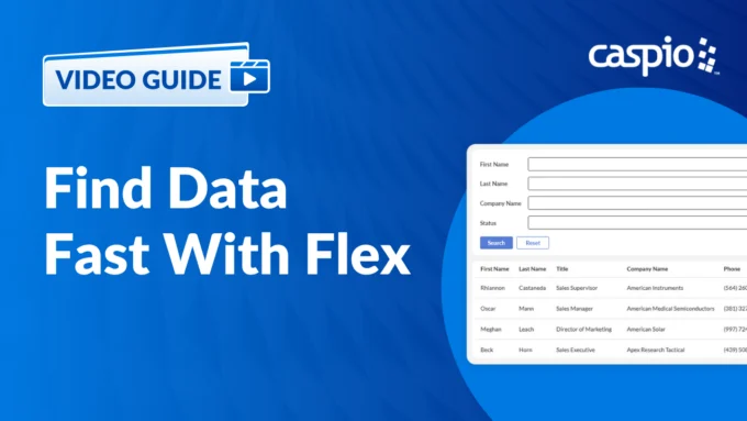 How to Create a Searchable Report With Flex