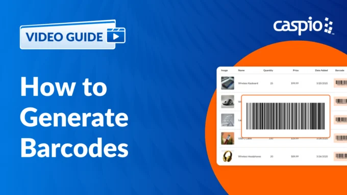 How to Generate Barcodes With Caspio