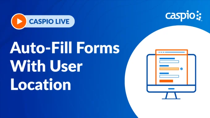 Caspio Live: Auto-Fill Forms With User Location