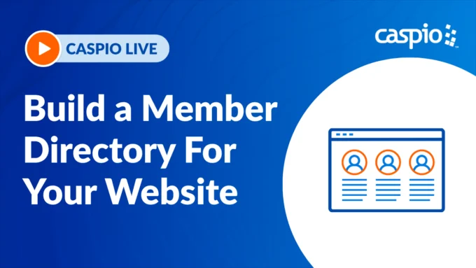 Caspio Live: Build a Member Directory for Your Website