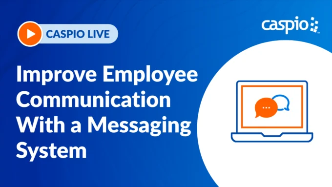 Caspio Live: Improve Employee Communication with a Messaging System