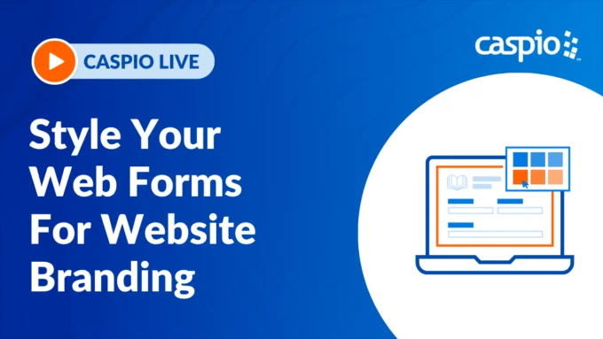 Caspio Live: Style Your Forms for Website Branding
