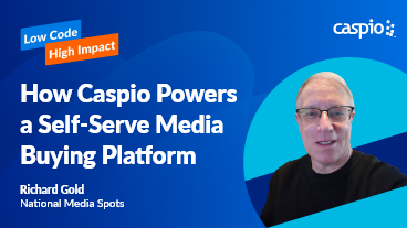 Slide 3 - Caspio Powers a Self-Serve Media Buying Platform