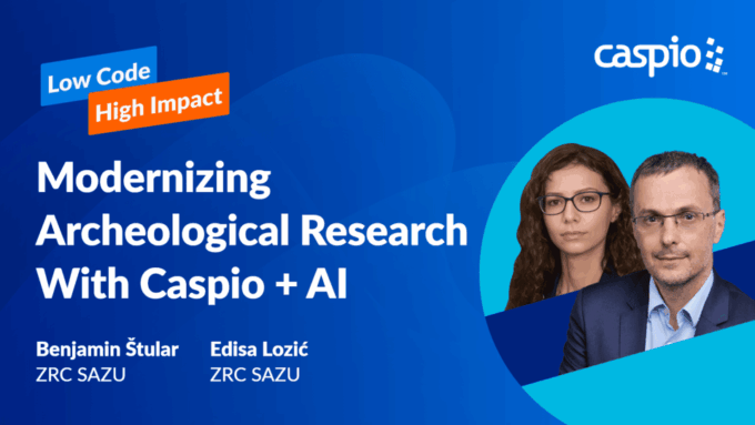 Modernizing Archeological Research With Caspio + AI