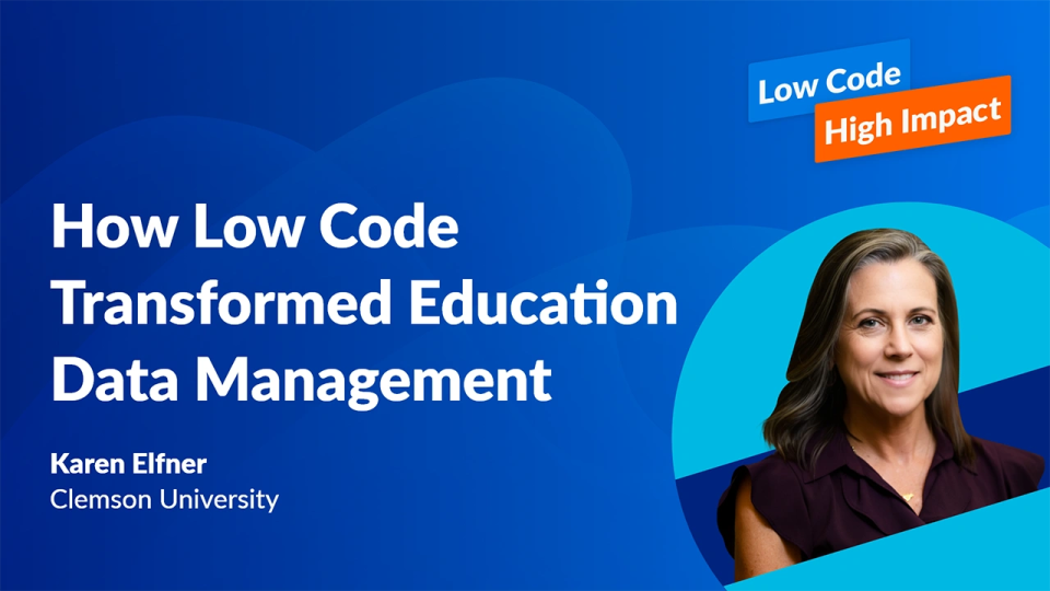 How Low Code Transformed Education Data Management | Caspio