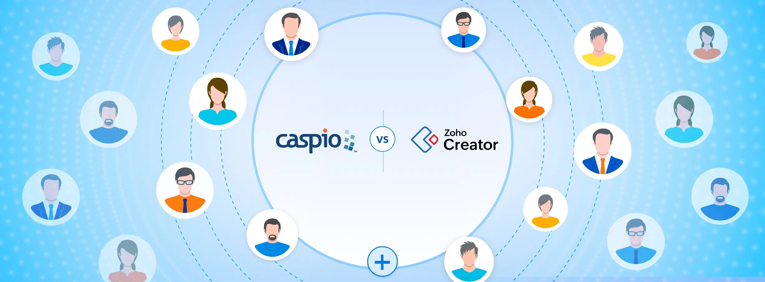 Blog-banner_Caspio-vs-Zoho-Creator_Unli-Users