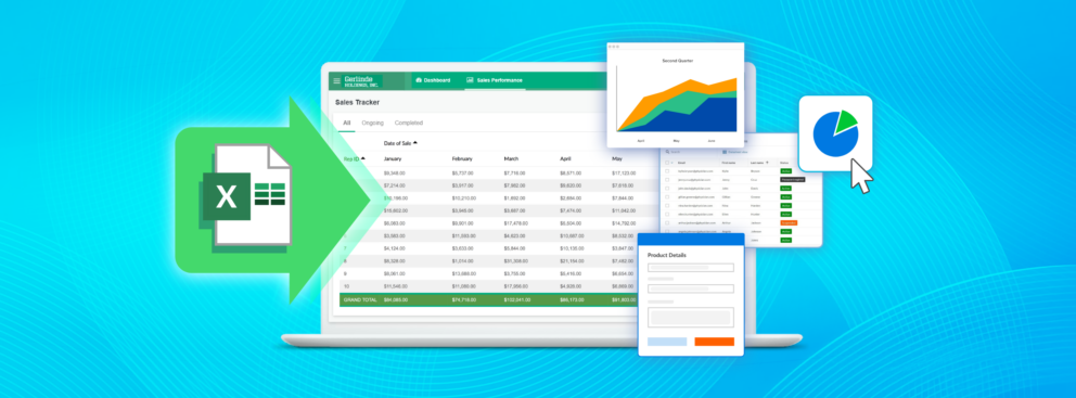 Turn Spreadsheets Into Web Applications Banner