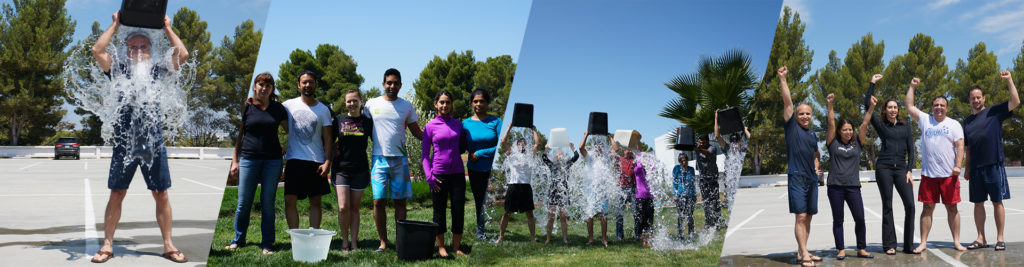 Caspio Team Embraces Ice Bucket Challenge and Inspires Customer Participation